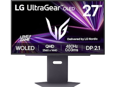 LG 27" UltraGear gamingskärm 27GX790A