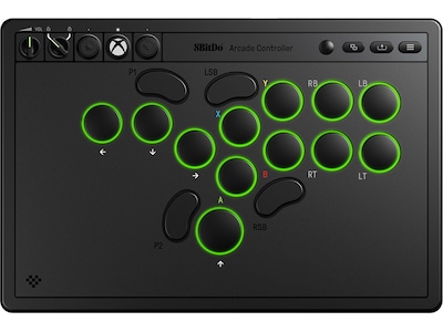 8BitDo arkadkontroll Xbox/PC (svart)