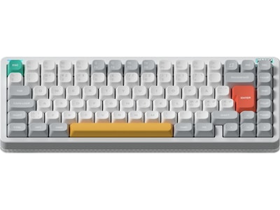 NuPhy Halo75 V2 trådlöst gaming tangentbord (Ionic white/lemon)