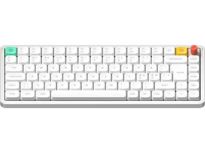 NuPhy Air75 V3 trådlöst gaming tangentbord (nova white / blush nano)