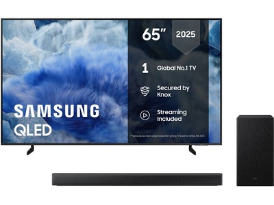 Samsung 65" Q8FA QLED 4K smart-tv (2025) + soundbar