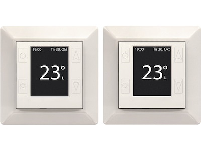 Mill Smart WiFi golvtermostat 2-pack (polarhvit)