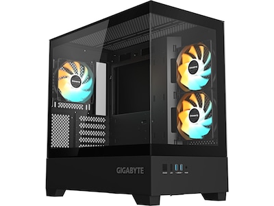 Gigabyte C201 Panoramic Mid Tower (svart)
