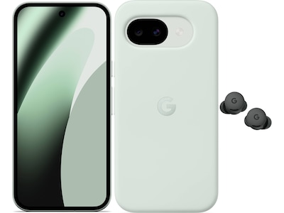 Google Pixel 10a 128GB (fog) + silikonskal + Buds 2a