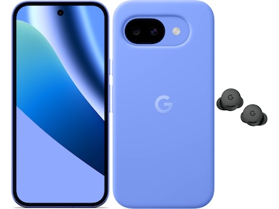 Google Pixel 10a 128GB (lavendel) + silikonskal + Buds 2a
