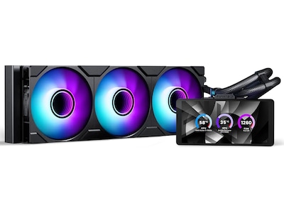 Phanteks Glacier One 36025 LCD kylare (svart)