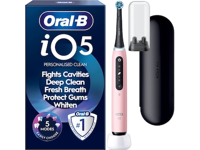 Oral-B iO5 elektrisk tandborste (rosa)