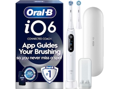 Oral-B iO6 elektrisk tandborste (vit)
