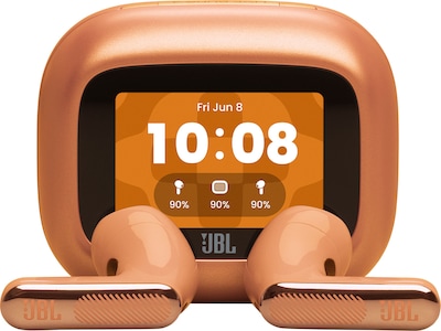 JBL LIVE FLEX 4 - Trådlösa öronproppar med ANC (orange)