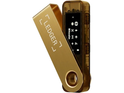 Ledger Nano S Plus Crypto Hardware Wallet (Gold)