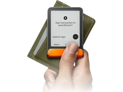 Ledger Flex™ Orange inkluderad Ledger Recovery Key