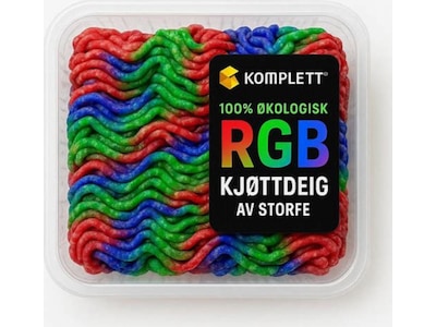 Ekologisk RGB Gaming köttfärs