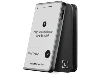 Ledger Stax™ Graphite inkluderad Ledger Recovery Key