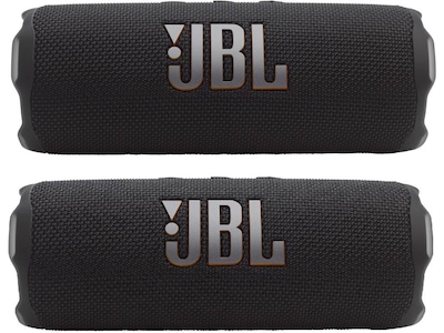JBL Flip 7 trådlös bluetooth högtalare (svart) 2-pack
