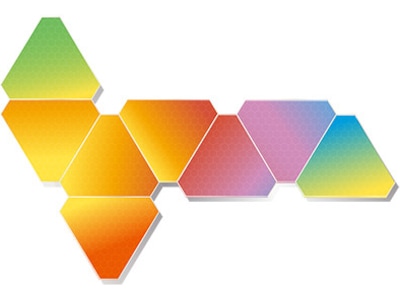 Mission SG Radiance T RGB Väggbelysning 6 Paneler