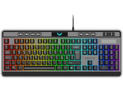 Mission SG TitanKey 1 RGB Gaming Membrantangentbord