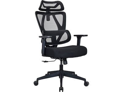 Novo Mesh + Fabric kontorsstol (svart)
