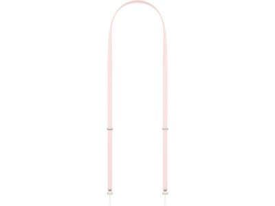 Apple Crossbody rem till iPhone (soft pink)