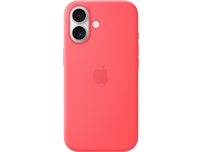 iPhone 17 Silicone Case with MagSafe – Bright Guava