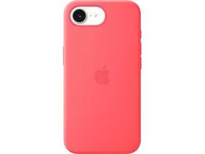 Apple iPhone 17e silikonfodral (bright guava)