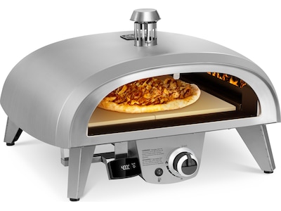 Austin and Barbeque Pizzaugn gas 8kW 45cm rostfritt stål