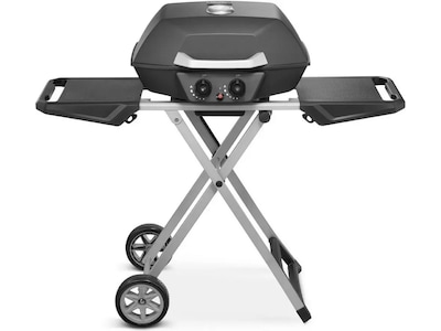 Bärbar gasgrill med dubbelbrännare 4,5 kW