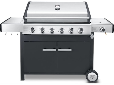 Austin and Barbeque Klassisk gasgrill 6 brännare