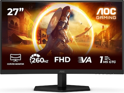 AOC 27" curved gamingskärm C27G42ZE