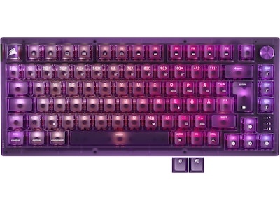 CORSAIR K65 PLUS WIRELESS Gaming Tangentbord (Atomic Purple)