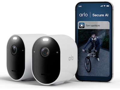 Arlo Pro 6 2K övervakningskamera 2-pack