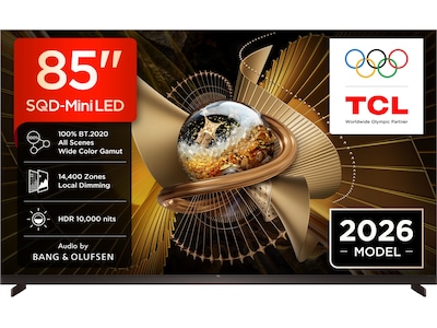TCL X11L 85” SQD-Mini LED 4K Smart TV (2026)