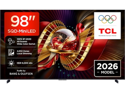 TCL C8L 98” SQD-Mini LED Smart TV (2026)