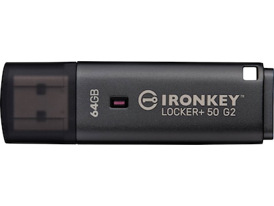 Kingston IronKey Locker+ 50 G2 64GB USB-minnepinne