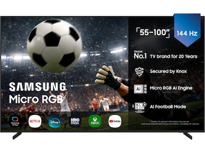 Samsung 85" R85H Micro RGB 4K Smart TV (2026)