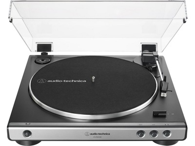 Audio-Technica AT-LP60XUSB Skivspelare (grå)