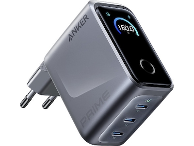 Anker Prime 160W 3 portar laddare (silver)