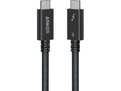 Anker Prime 240W USB-C till Thunderbolt 5 kabel 0,5m (svart)