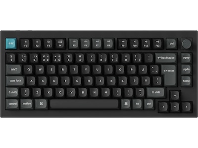 Keychron Q1 Ultra 75% 8K Red Trådlöst Gamingtangentbord