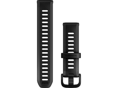 Garmin QuickRelease Silikonrem 20mm (svart)