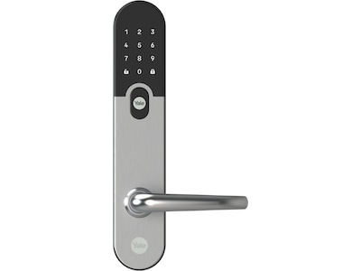 Yale Entrus smart dörrlås (borstat stål)