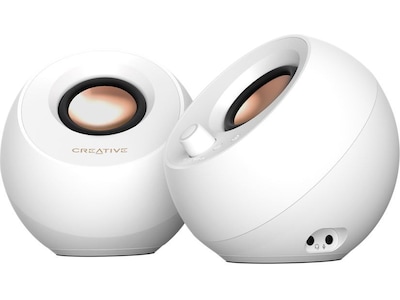 Creative Pebble Pro RGB PC-högtalare (vit)
