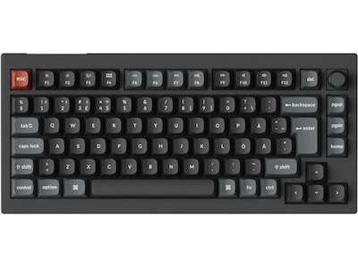 Keychron V1 Ultra 75% 8K Red Trådlöst Gamingtangentbord