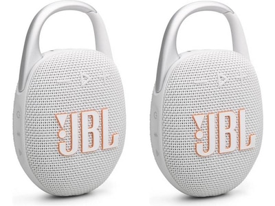 JBL Clip 5 Trådlös bluetooth högtalare (vit)