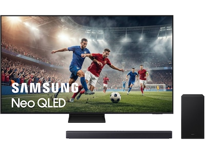 Samsung 85" QN70F Neo QLED 4K Mini LED Smart TV (2025) + ljudplank