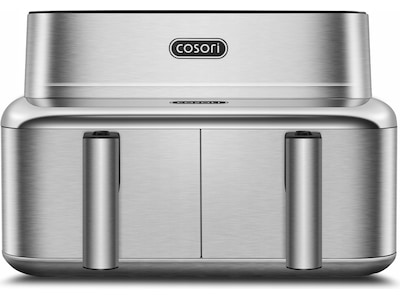Cosori Iconic Dual 8,6L luftfritös i rostfritt stål