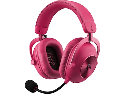 Logitech G PRO X3 LIGHTSPEED trådlöst gaming-headset (magneta)