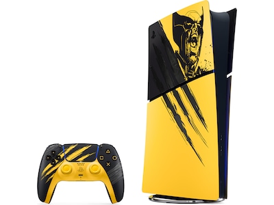 Sony PS5 Digital Edition Marvel's Wolverine (Battle Yellow)