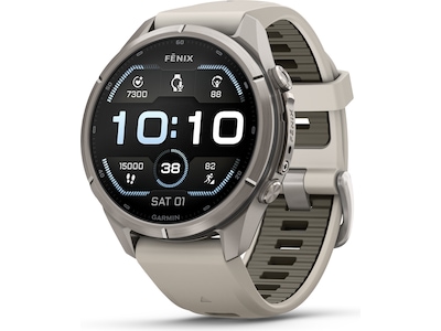 Garmin Fenix 9 Pro 43mm GPS (fog gray/dark sandstone)