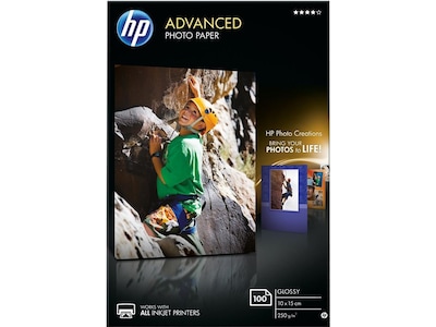 HP Advanced Glossy Photo Paper 10x15cm