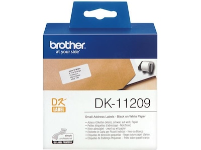 Brother Adresseetiketter rull à 800 stk